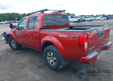 2012 Nissan Frontier Pro-4X z USA, uszkodzony, nr VIN 1N6AD0EV3CC439870